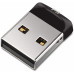 Флеш Диск Sandisk 16Gb Cruzer Fit SDCZ33-016G-G35 USB2.0 черный