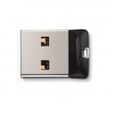 Флеш Диск Sandisk 32Gb Cruzer Fit SDCZ33-032G-G35 USB2.0 черный