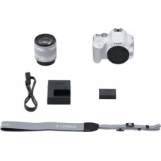 Зеркальный Фотоаппарат Canon EOS 250D белый 24.1Mpix EF-S 18-55mm f/1:4-5.6 IS STM 3" 4K Full HD SDXC Li-ion