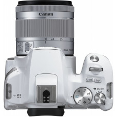 Зеркальный Фотоаппарат Canon EOS 250D белый 24.1Mpix EF-S 18-55mm f/1:4-5.6 IS STM 3" 4K Full HD SDXC Li-ion