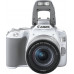 Зеркальный Фотоаппарат Canon EOS 250D белый 24.1Mpix EF-S 18-55mm f/1:4-5.6 IS STM 3" 4K Full HD SDXC Li-ion