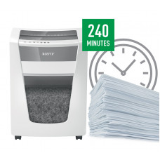 Шредер Leitz IQ Office Pro (секр.P-6) фрагменты 5лист. 30лтр. скрепки скобы