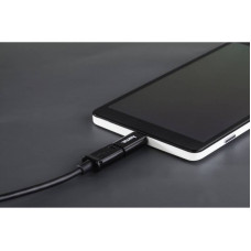 Адаптер Hama 00178399 USB Type-C (m) micro USB B (f) черный
