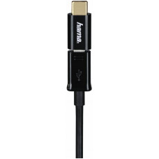 Адаптер Hama 00178399 USB Type-C (m) micro USB B (f) черный
