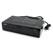 Ресивер DVB-T2 Сигнал Эфир HD-225 черный