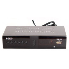 Ресивер DVB-T2 Сигнал Эфир HD-225 черный