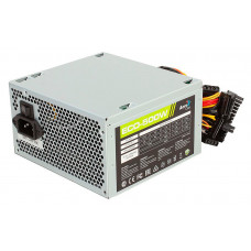 Блок питания Aerocool ATX 500W ECO-500 (24+4pin) 120mm fan 3xSATA RTL