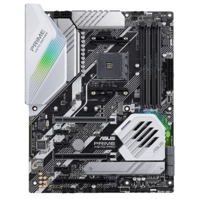 Материнская плата Asus PRIME X570-PRO Soc-AM4 AMD X570 4xDDR4 ATX AC`97 8ch(7.1) GbLAN RAID+HDMI+DP