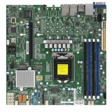Материнская Плата SuperMicro MBD-X11SCM-F-O Soc-1151 iC246 mATX 4xDDR4 6xSATA3 SATA RAID i210AT 2хGgbEth Ret