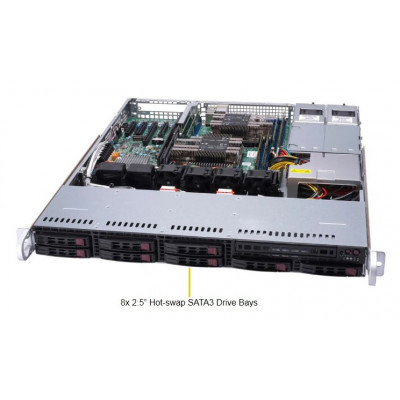 Платформа SuperMicro SYS-1029P-MTR 2.5" C621 1G 2P 2x800W