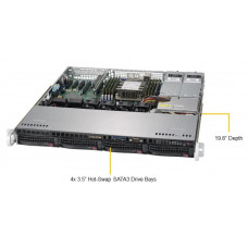 Платформа SuperMicro SYS-5019P-MTR 10G 2P 2x400W