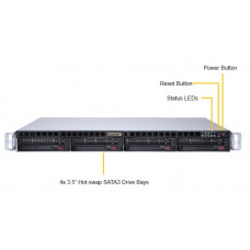 Платформа SuperMicro SYS-6019P-MTR 1G 2P 2x800W