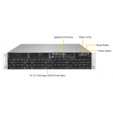 Платформа SuperMicro SYS-6029P-TRT 3.5" 10G 2P 2x1000W