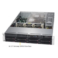 Платформа SuperMicro SYS-6029P-TRT 3.5" 10G 2P 2x1000W
