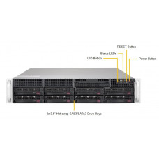 Платформа SuperMicro SYS-6028R-WTR 3.5" C612 1G 2P740W