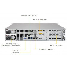 Платформа SuperMicro SYS-6028R-WTR 3.5" C612 1G 2P740W