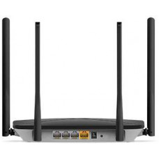 Роутер беспроводной Mercusys AC12G AC1200 10/100/1000BASE-TX черный (упак.:1шт)