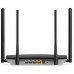 Роутер беспроводной Mercusys AC12G AC1200 10/100/1000BASE-TX черный (упак.:1шт)