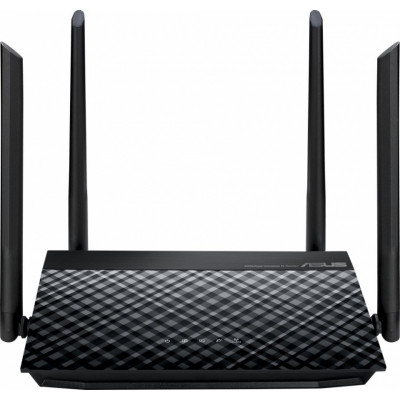 Роутер беспроводной Asus RT-N19 N600 10/100BASE-TX черный