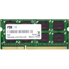 Foxline SODIMM 2GB 1600 DDR3 (256*8) 1.35V