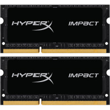 Kingston SODIMM  8GB 1866MHz DDR3L CL11  (Kit of 2) 1.35V HyperX Impact Black