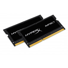 Kingston SODIMM  8GB 1866MHz DDR3L CL11  (Kit of 2) 1.35V HyperX Impact Black