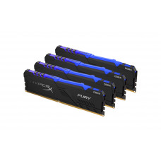 Kingston 64GB 2400MHz DDR4 CL15 DIMM (Kit of 4) HyperX FURY RGB