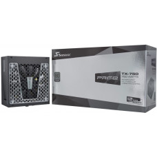 Блок питания Seasonic ATX 750W PRIME TX-750 80+ titanium (24+4+4pin) APFC 135mm fan 20xSATA Cab Manag RTL