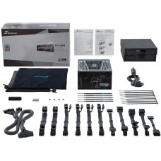 Блок питания Seasonic ATX 750W PRIME TX-750 80+ titanium (24+4+4pin) APFC 135mm fan 20xSATA Cab Manag RTL