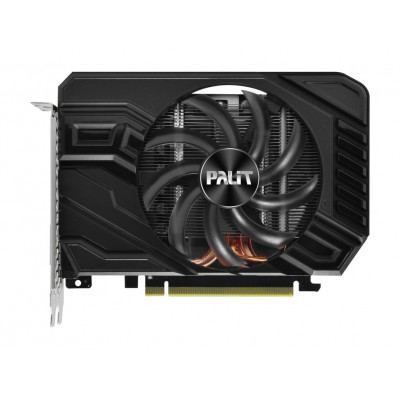 Видеокарта Palit PCI-E PA-GTX1660 STORMX 6G BULK NVIDIA GeForce GTX 1660 6144Mb 192 GDDR5 1530/8000 DVIx1 HDMIx1 DPx1 HDCP Bulk