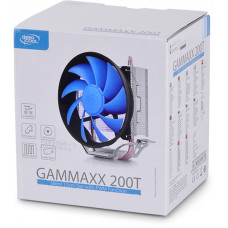 Устройство охлаждения(кулер) Deepcool GAMMAXX 200 V2 Soc-AM4/AM3+/1150/1151/1200 4-pin 18-24dB Al+Cu 100W 326gr Ret