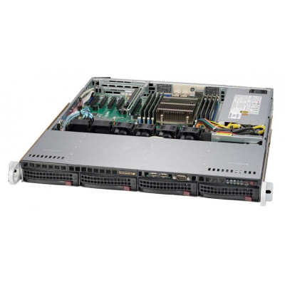 Платформа SuperMicro SYS-5018R-MR 3.5" SATA C612 1G 2P 2x400W