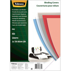 Обложки для переплёта Fellowes A4 200мкм красный (100шт) CRC-53771 (FS-53772)