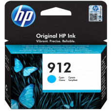Картридж струйный HP 912 3YL77AE голубой (315стр.) для HP OfficeJet 801x/802x
