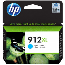 Картридж струйный HP 912XL 3YL81AE голубой (825стр.) для HP OfficeJet 801x/802x