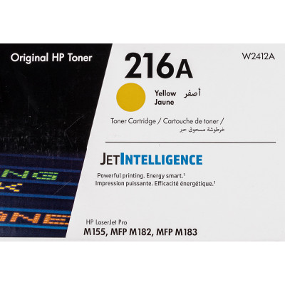 Картридж лазерный HP 216A W2412A желтый (850стр.) для HP MFP M182/ M183