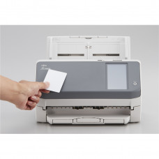 Сканер fi-7300NX,  A4, duplex, 60 ppm, ADF 80, TouchScreen, Wi-Fi, USB 3.1, Gigabit Ethernet