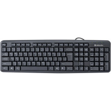 Клавиатура Defender Element HB-520 черный USB slim