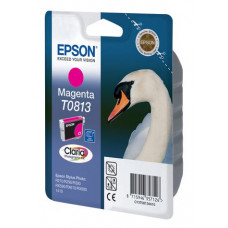 Картридж струйный Epson T0813 C13T11134A10 пурпурный (720стр.) (11.1мл) для Epson R270/290/RX590