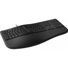 Клавиатура Microsoft Ergonomic for Business черный USB Multimedia Ergo (подставка для запястий)