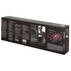 Комплект Оклик HS-HKM200G HADES (клавиатура, мышь, коврик для мыши, гарнитура) черный (1103548)
