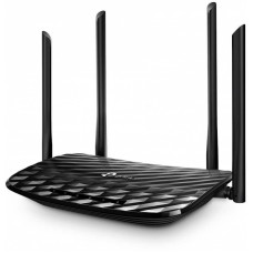 Роутер беспроводной TP-Link Archer A6 AC1350 10/100/1000BASE-TX черный