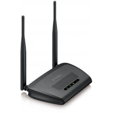 Роутер беспроводной Zyxel NBG-418N v2 (NBG-418NV2-EU0101F) N300 10/100BASE-TX черный
