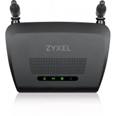 Роутер беспроводной Zyxel NBG-418N v2 (NBG-418NV2-EU0101F) N300 10/100BASE-TX черный