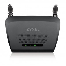 Роутер беспроводной Zyxel NBG-418N v2 (NBG-418NV2-EU0101F) N300 10/100BASE-TX черный