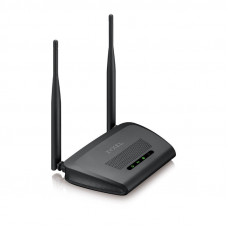 Роутер беспроводной Zyxel NBG-418N v2 (NBG-418NV2-EU0101F) N300 10/100BASE-TX черный