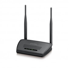 Роутер беспроводной Zyxel NBG-418N v2 (NBG-418NV2-EU0101F) N300 10/100BASE-TX черный