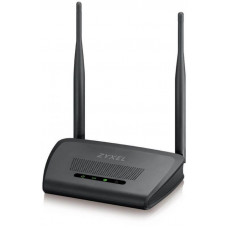 Роутер беспроводной Zyxel NBG-418N v2 (NBG-418NV2-EU0101F) N300 10/100BASE-TX черный