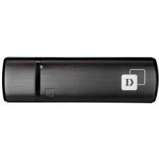 Сетевой адаптер WiFi D-Link DWA-182/RU/E1A USB 3.0 (ант.внутр.) 1ант.