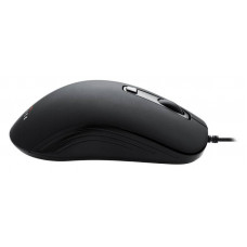 Мышь Оклик 155M черный оптическая (1600dpi) USB (4but)
